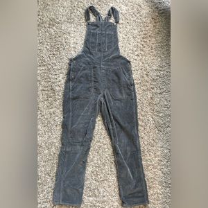 Grey American Eagle overalls